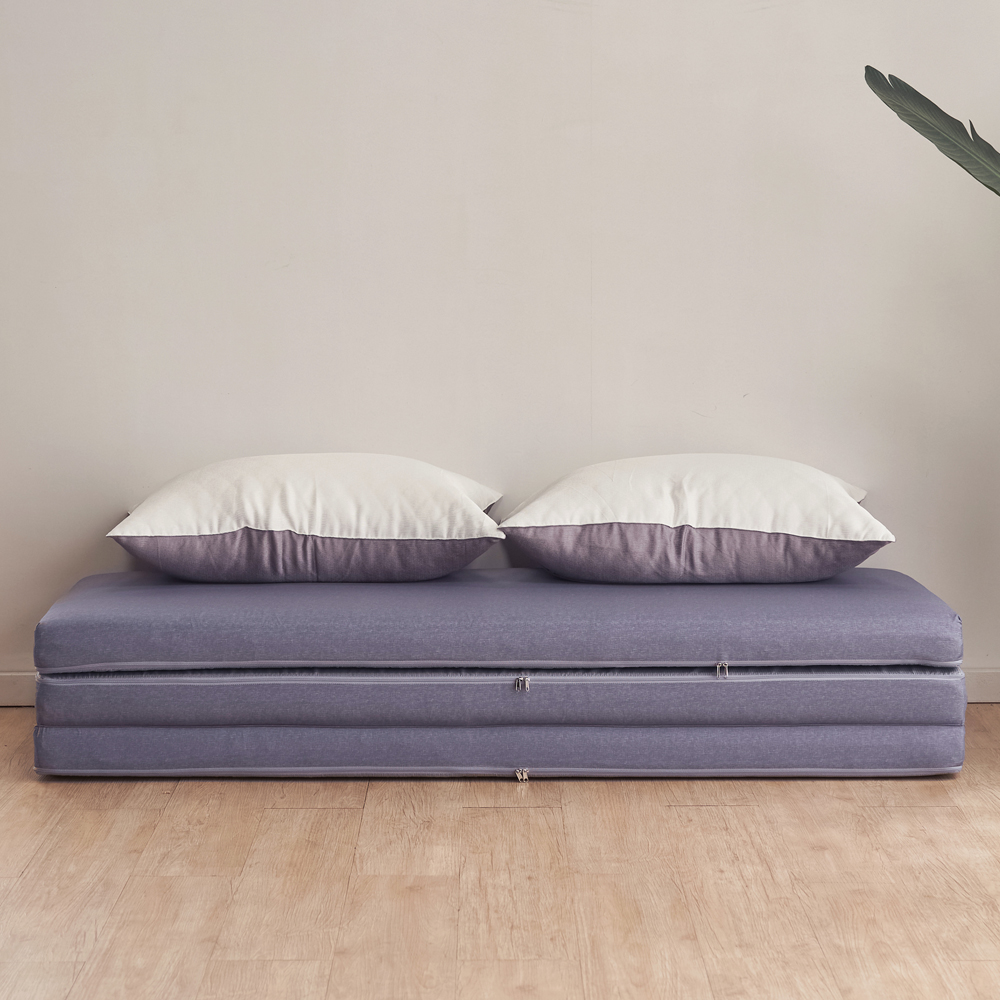 더베딩샵 하이퍼 알러지케어 탄성 압축 3D 3단 접이식 토퍼 S, Q