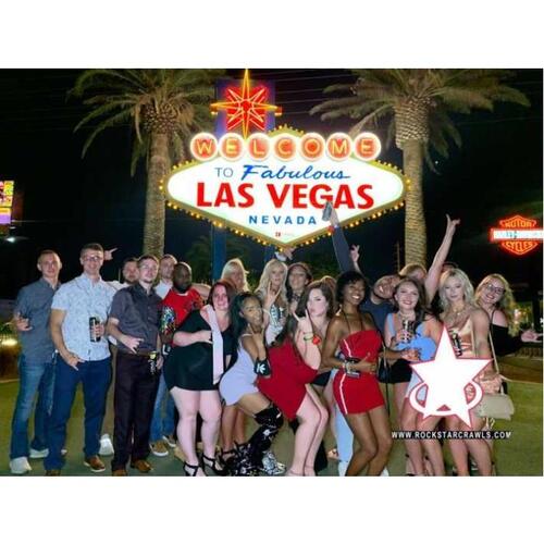 미국 라스베가스 ROCKSTAR 바 크롤링