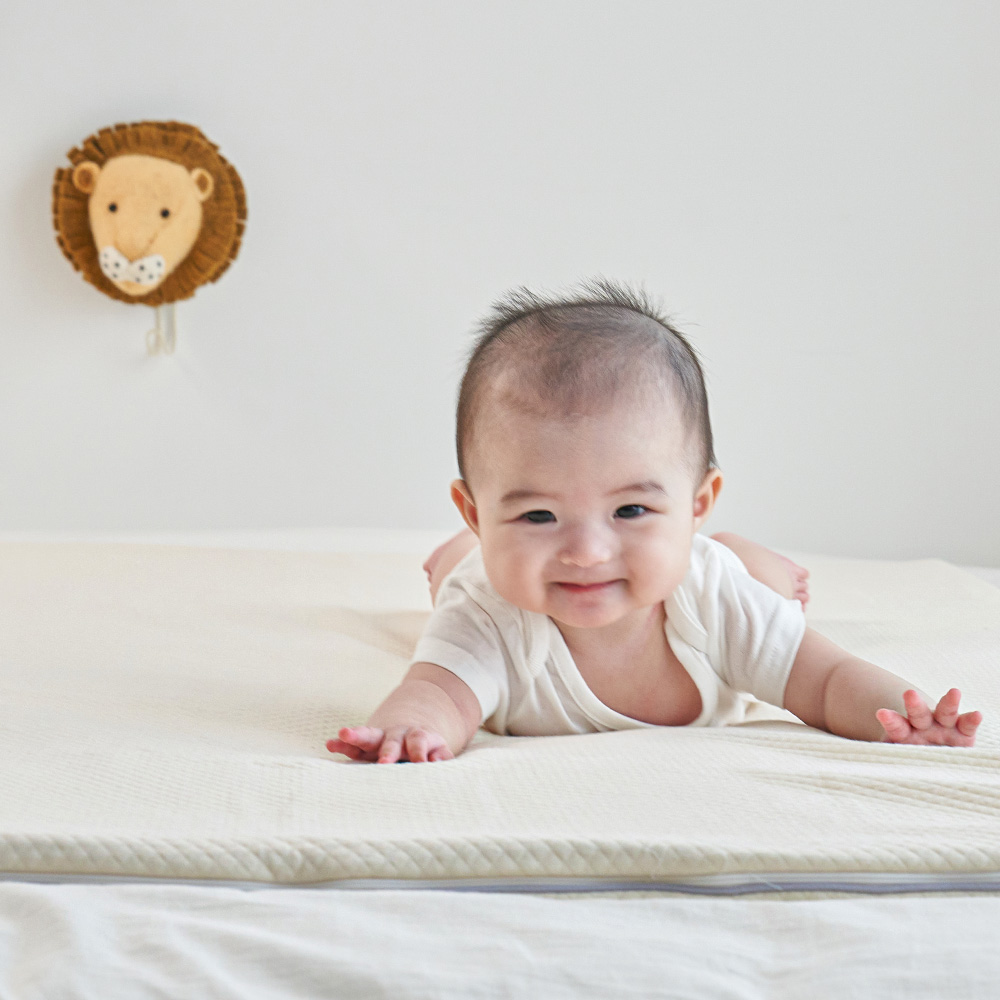 슬립스파 유아 아기 매트리스 커버 침대 토퍼 라텍스 낮잠 방수