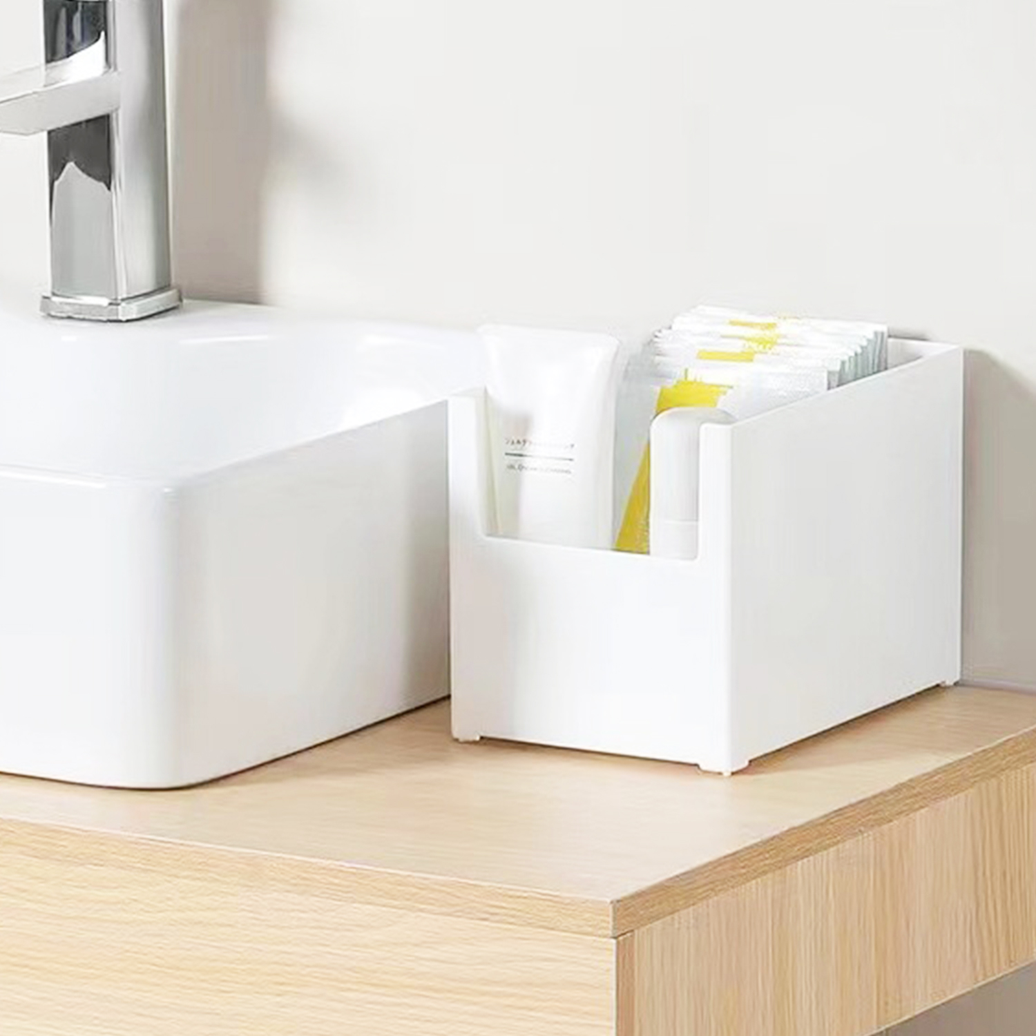 코드86 서랍정리함 서랍칸막이 욕실 선반 정리함 펜트리 수납함 와이드 소