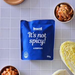 미세스킴 어린이 김치 맵찔이 - It's not spicy 순한맛 깍두기... 육아맘 솔직 후기 | 실사용 리뷰 - 상품 이미지 2