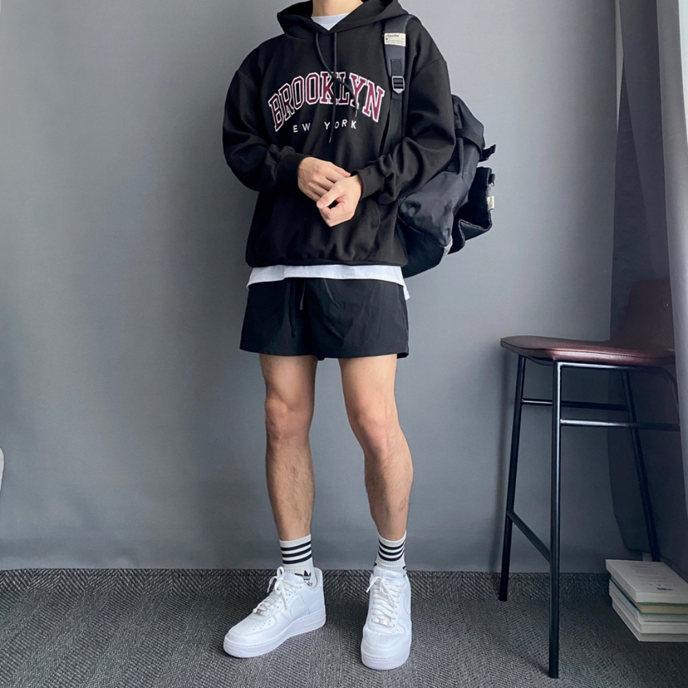 1+1 남자오버핏후드티 모자큰후드티 이미지 4