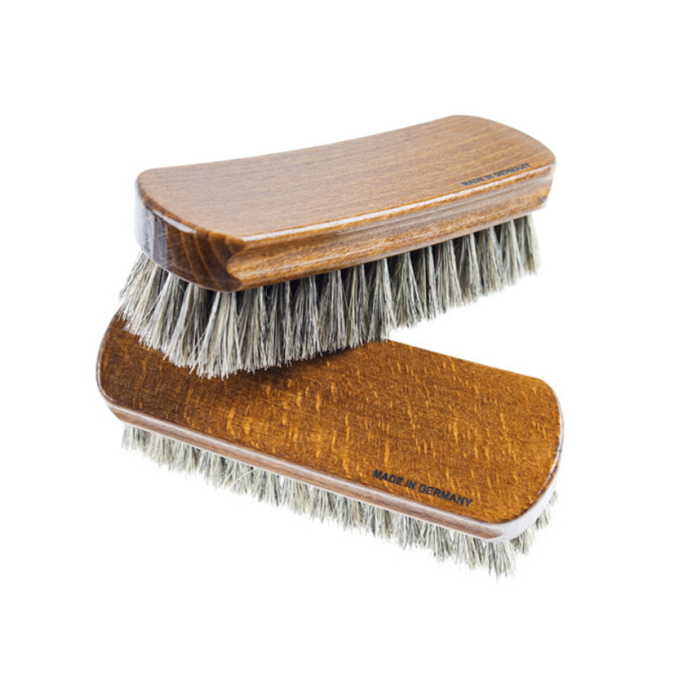 사피르 원목 슈케어 박스 세트 / 가죽 구두 관리 키트(구두약 로션 클리너 브러시 융)