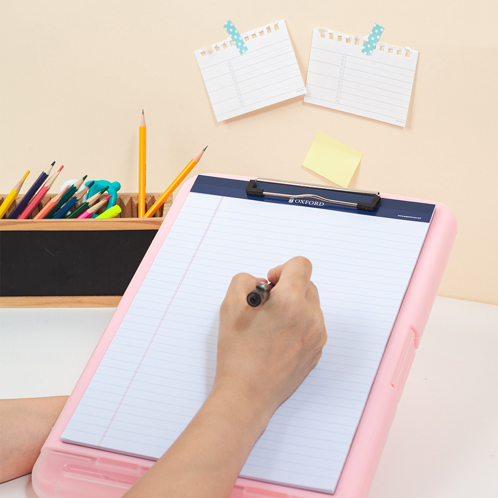 [미소쌤] A4 멀티 파일케이스 클립보드 클리어파일 파일철 벽걸이 이미지 4