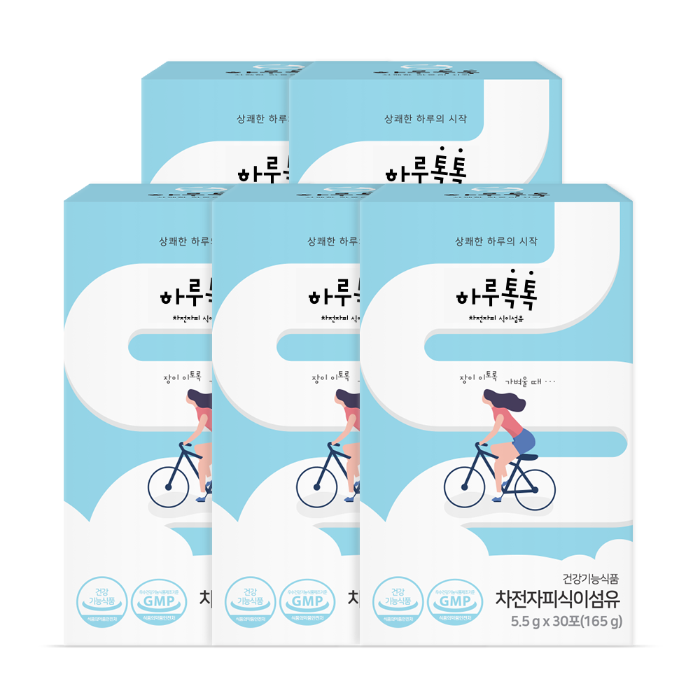 하루톡톡 차전자피환 식이섬유 변비움직빵 복부비만 150포, 150개 제품 이미지