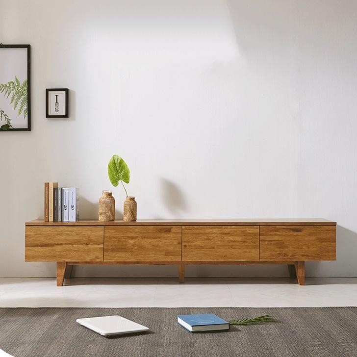 75인치 티비 거실장 65인치 티비장 원목 거실 tv장식장