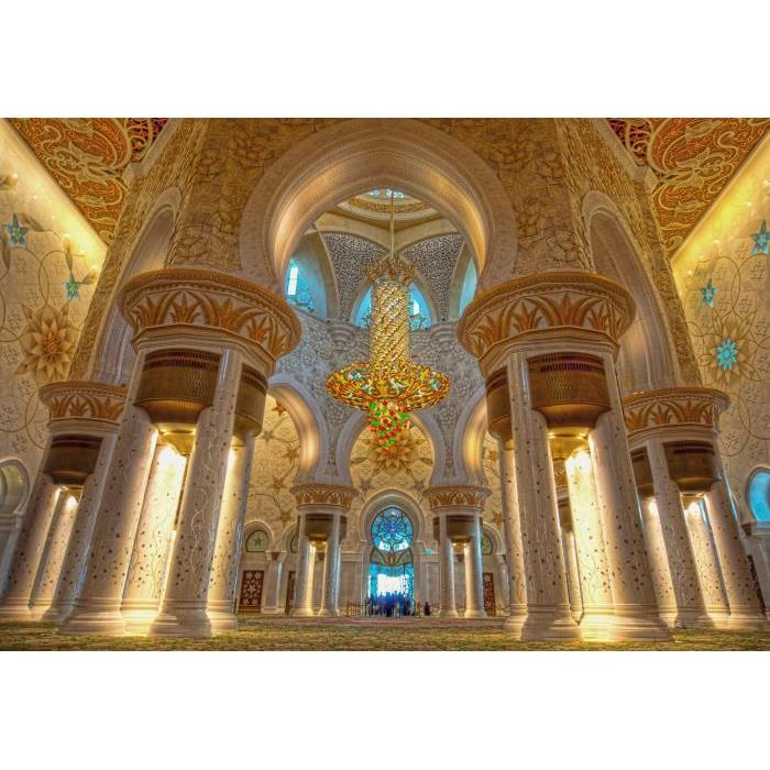 아랍에미리트 두바이 셰이크 자예드 모스크 & 루브르 아부다비: 두바이 투어 + 점심 식사