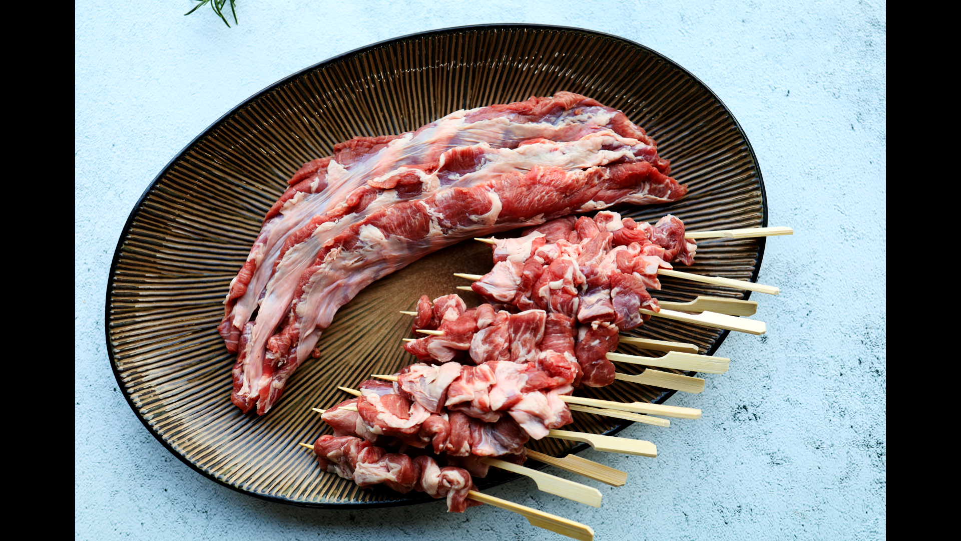 양떼푸드 한돈 갈매기살 꼬치구이 캠핑 바베큐 세트 400g - 상세 이미지 5