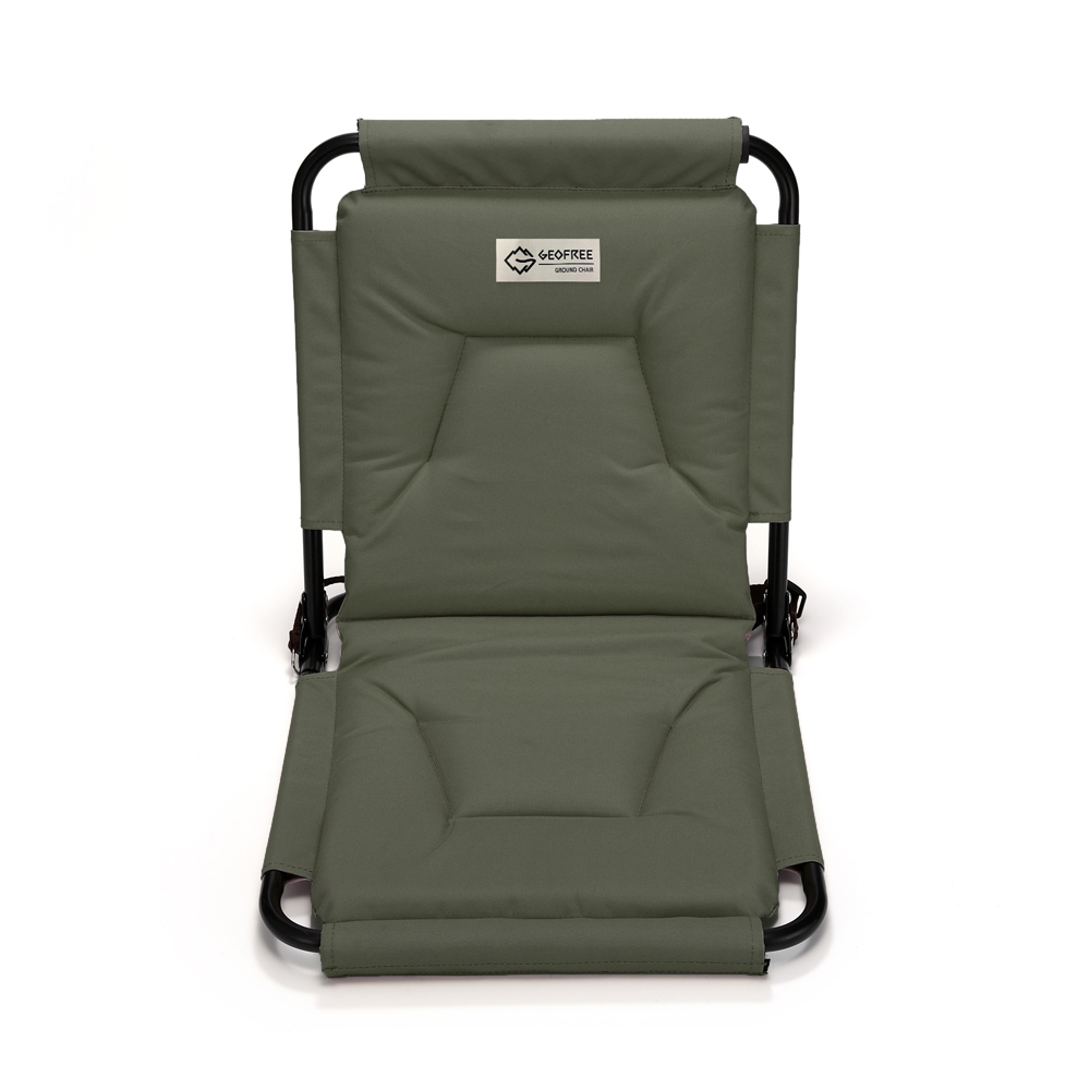 지오프리 릴렉스 그라운드 체어 캠핑 의자 접이식 휴대용 좌식 페스티벌 피크닉 차박