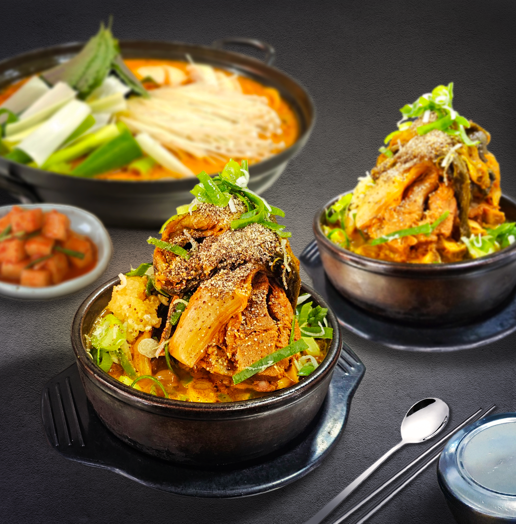 정일품 우거지 뼈해장국진짜감자탕 밀키트 1kg 4팩+라면사리 캠핑 육개장 술먹고해장 - 상세 이미지 5