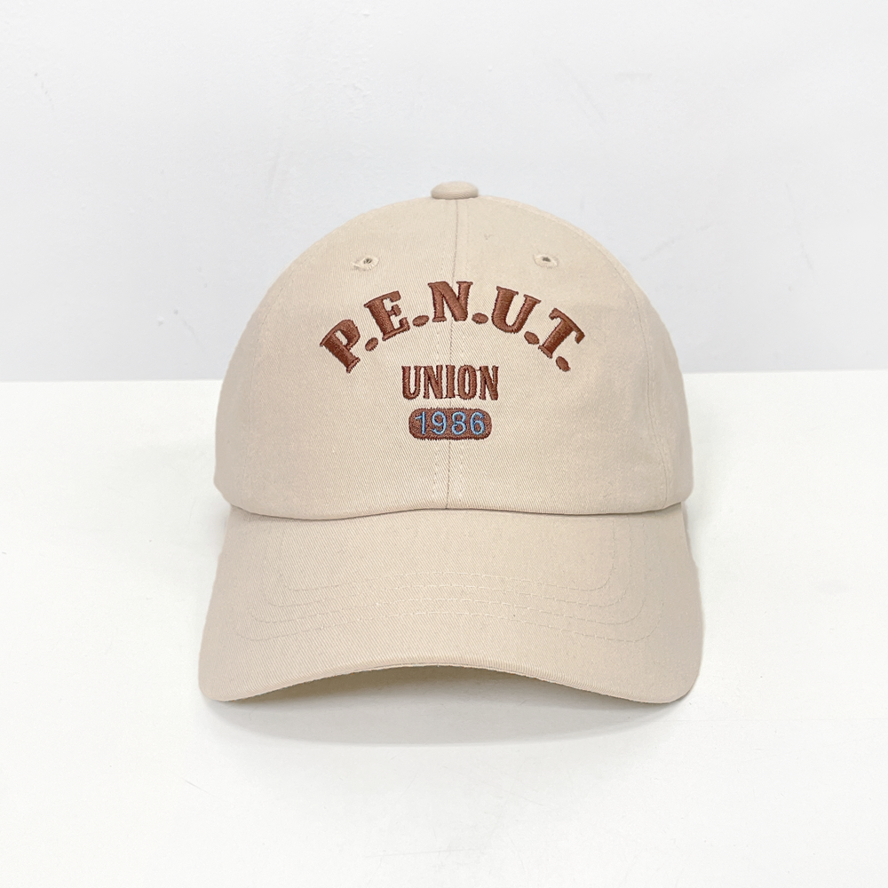 PENUT union 데일리 면 남녀공용 볼캡 - 상세 이미지 3