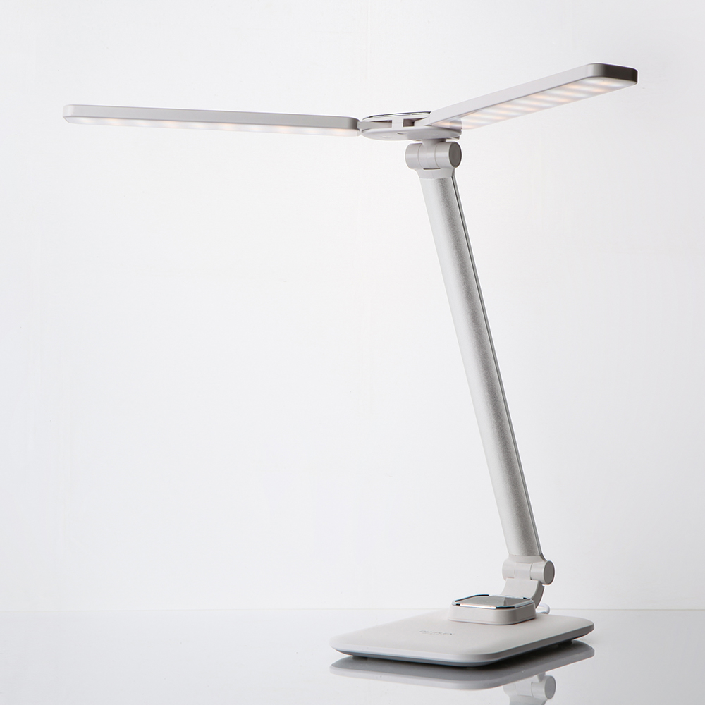 듀얼 와이드3색 LED 스탠드 DP-855LS 독서등 공부등 책상 학습용 독서실 탁상용 조명 제품 이미지