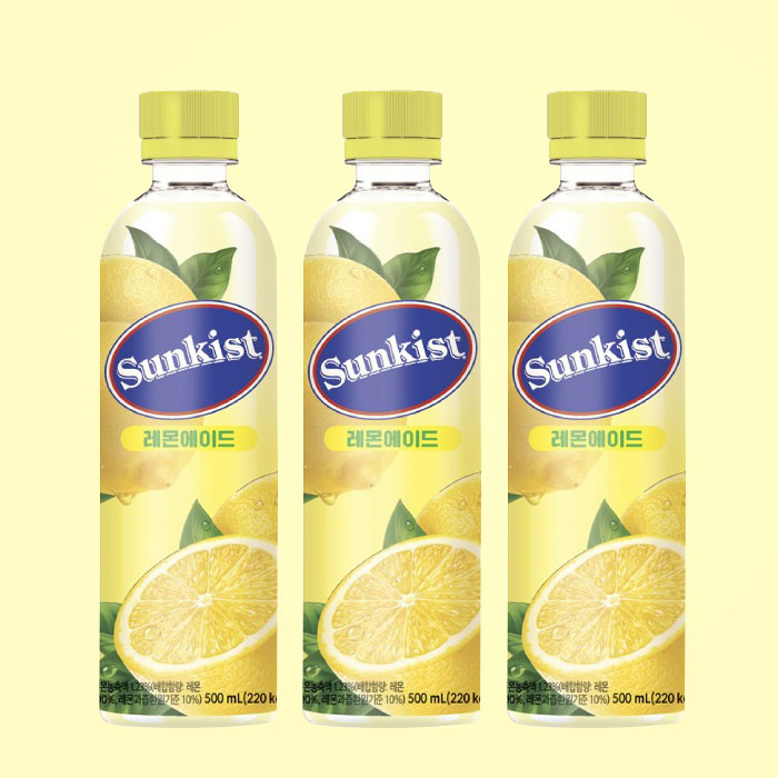 광동 썬키스트 레몬에이드 500ml x 24개 - 상품 이미지