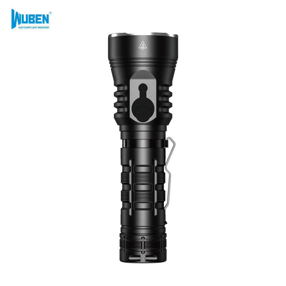 우벤 A22 고성능 손전등 후레쉬 4500루멘 충전식 전술 군용 랜턴 고휘도 써치라이트