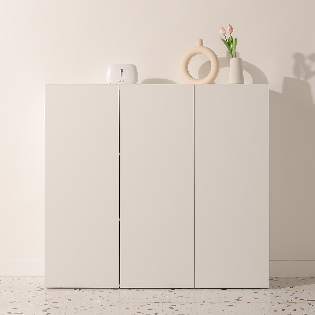 튤립 높은 수납장 1200 거실 다용도 폭좁은수납장 베란다수납장