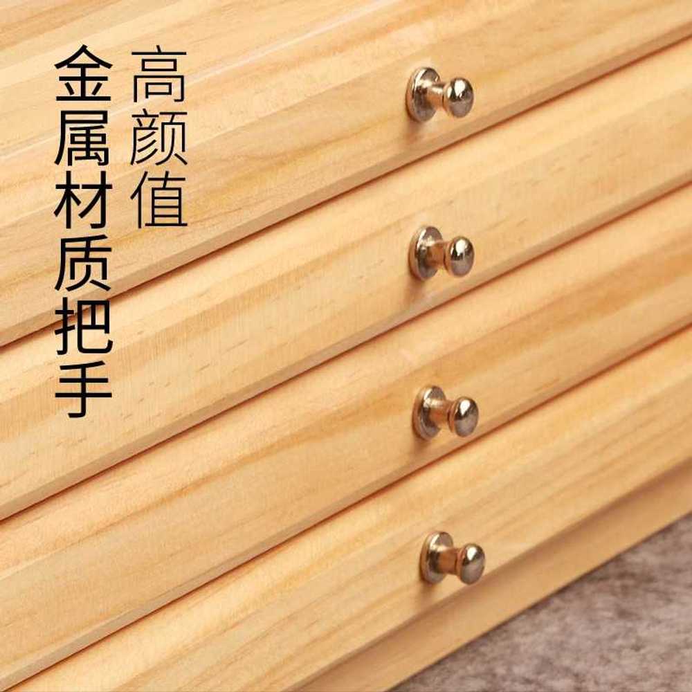미술 도구 정리함 서랍 원목 화구 화통 박스 붓 보관 색연필 수납 데스크탑 그림 책상용 이젤 보관함 - 상세 이미지 5