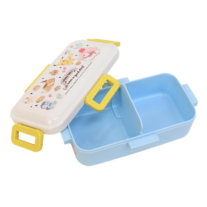 스케이터 포켓몬 Cafe Art 캐릭터 항균 4면락 런치박스 도시락 530ml PFLB6AG - 주방·식기 - 하카타몰