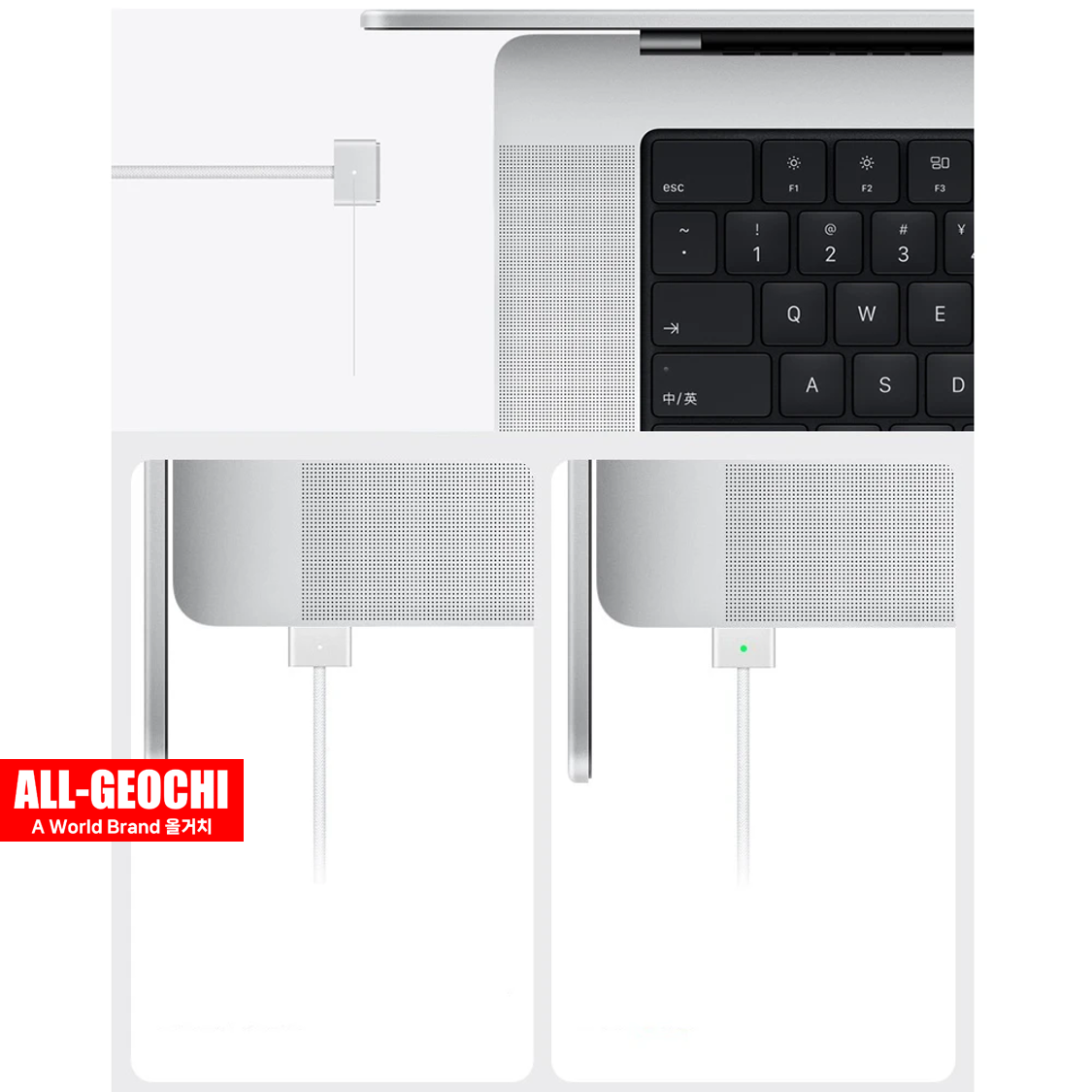 맥세이프3 충전케이블 맥북충전기 USB-C-MagSafe 3 케이블 2M 140W - 상세 이미지 5