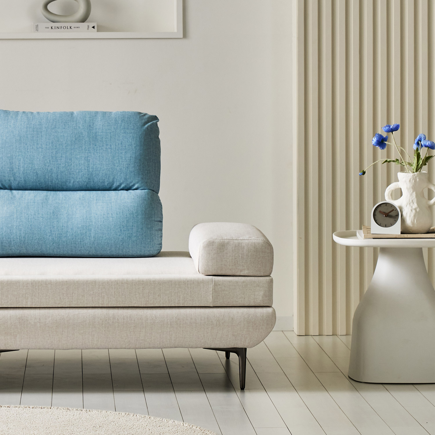 가보건강침대 황토 세라믹볼 흙침대 세라믹스 돌침대 데이베드 싱글 패브릭 S미떼SE