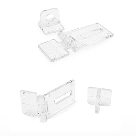 아크릴 시건장치 투표함 추첨 상자 투명 잠금장치