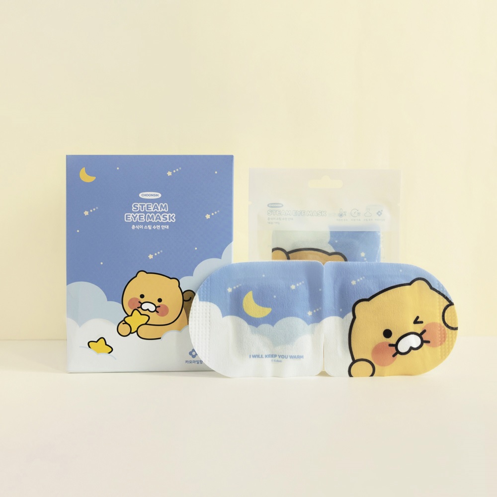 카카오프렌즈 꿀잠 스팀 온열 수면안대 30매세트 아이마스크 춘식이 - 상세 이미지 2