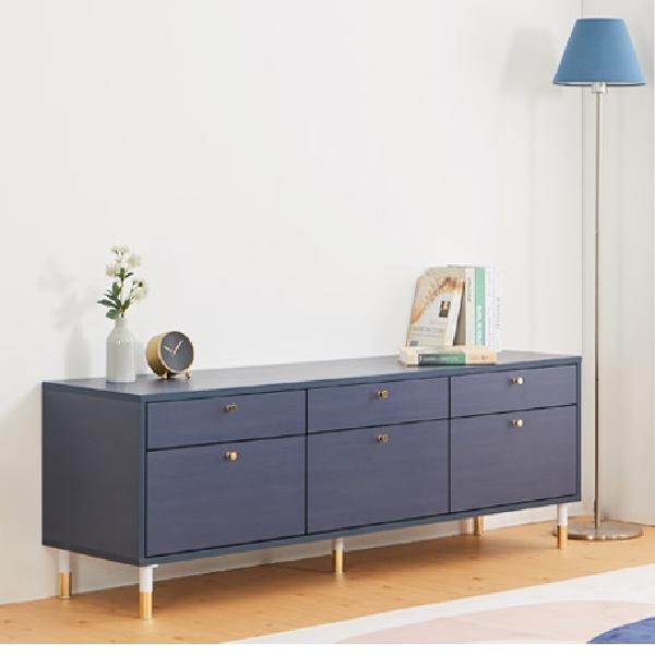 모던티비다이 엔틱거실장 낮은티비장식장 원룸거실장