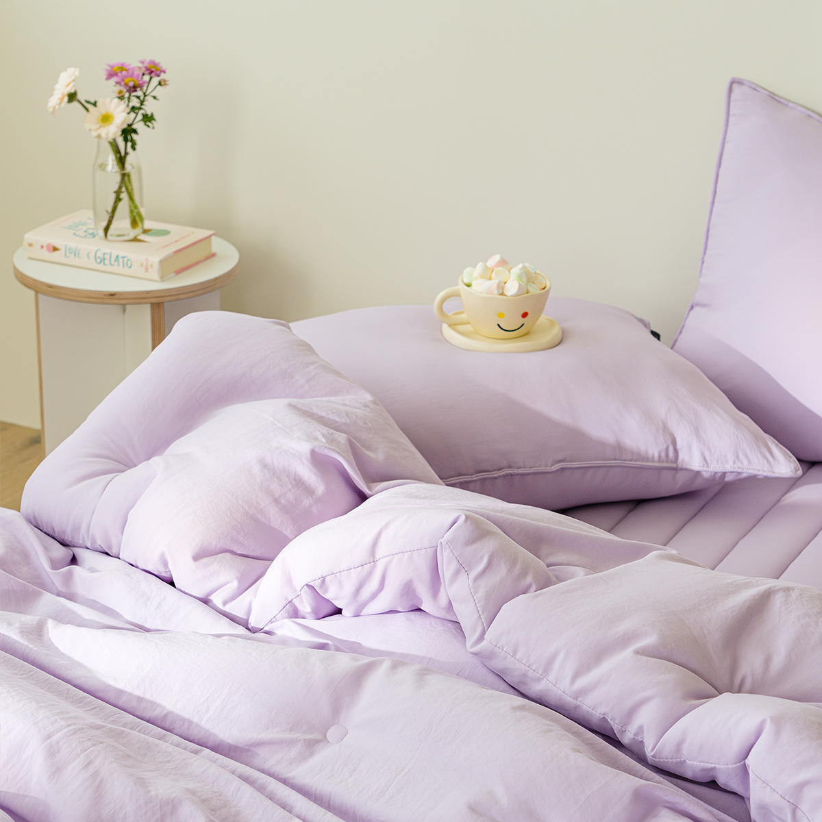 먼지없는 알러지케어 세트 모달 호텔 차렵 사계절 겨울 기숙사 이불 SS