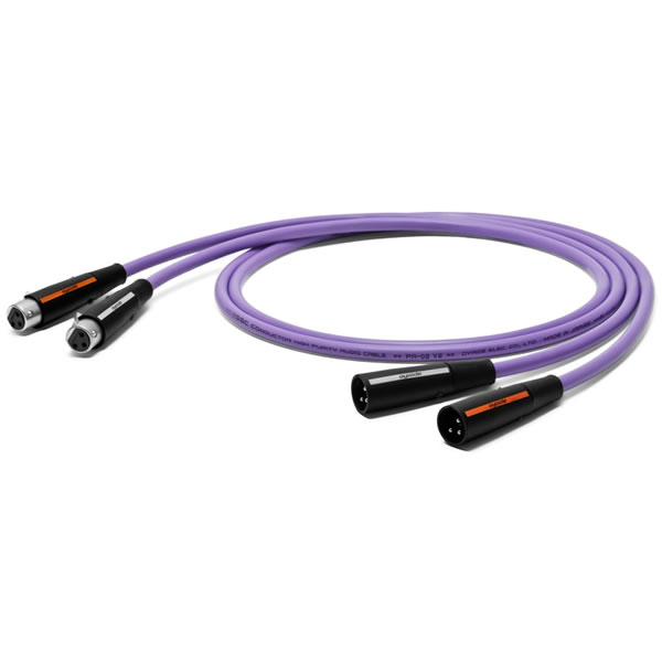 오야이데 XLR 케이블 인터커넥트 0.7m 쌍 PA-02TX V2 / 0.7 OYAIDE - 상품 이미지