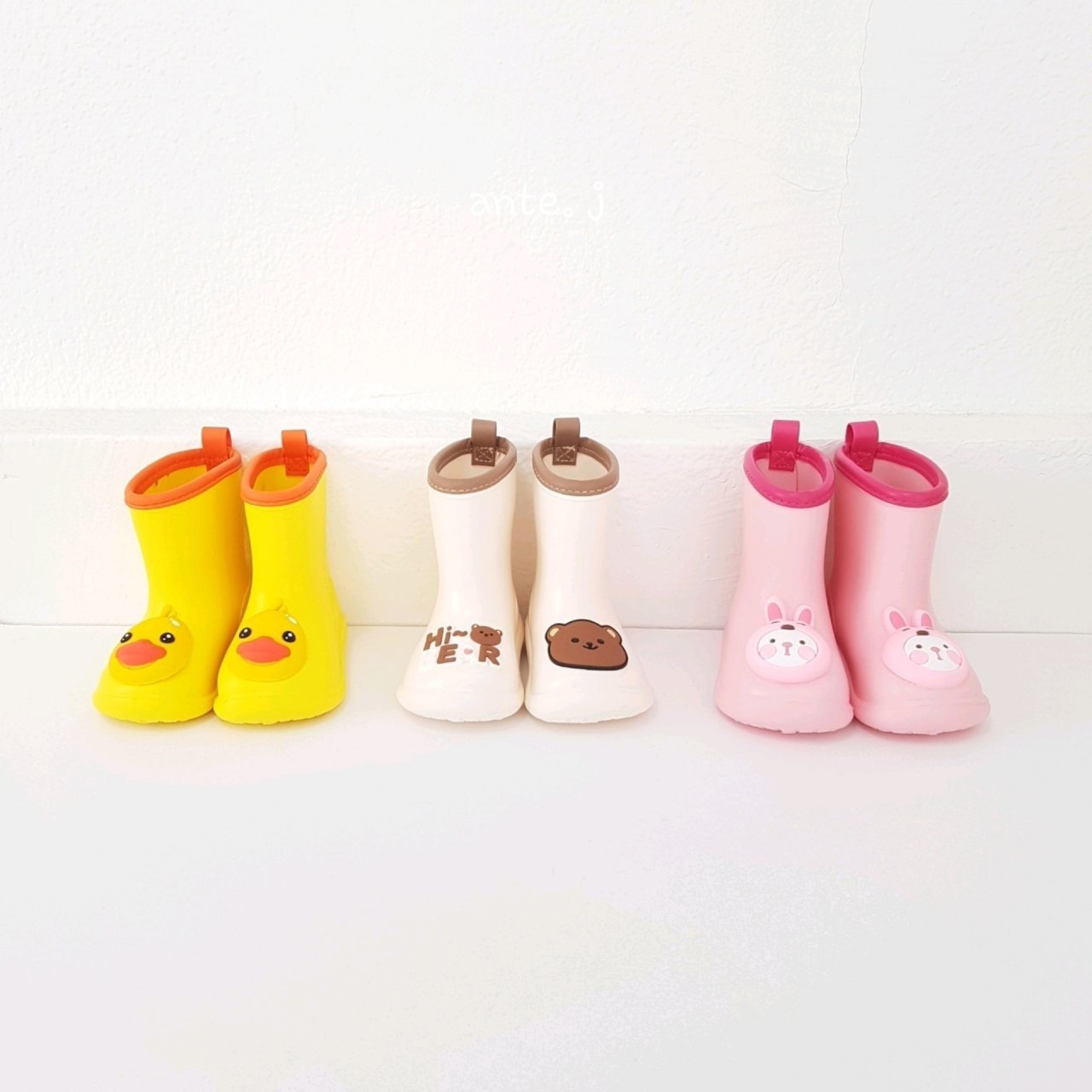 깜찍이장화 (140-200) 레인부츠 키즈 아동 유아