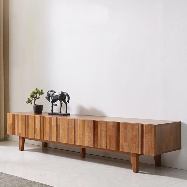 원목 거실 tv 장식장 대형 TV 거실장 엔틱 티비 다이