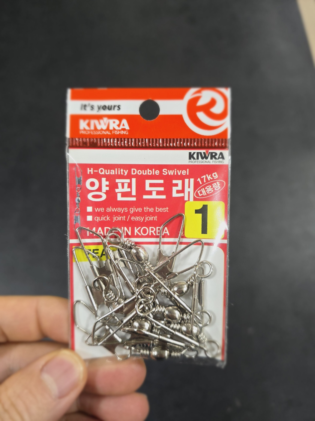 양핀도래 대용량 K-501 바다 루어 낚시 키우라 - 상품 이미지