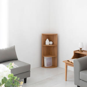 숄리드 코너선반 SHM8829 290x290x880mm, 3단, 캄포어베... 솔직 후기 | 실제 배치 사진 포함 - 상품 이미지 3