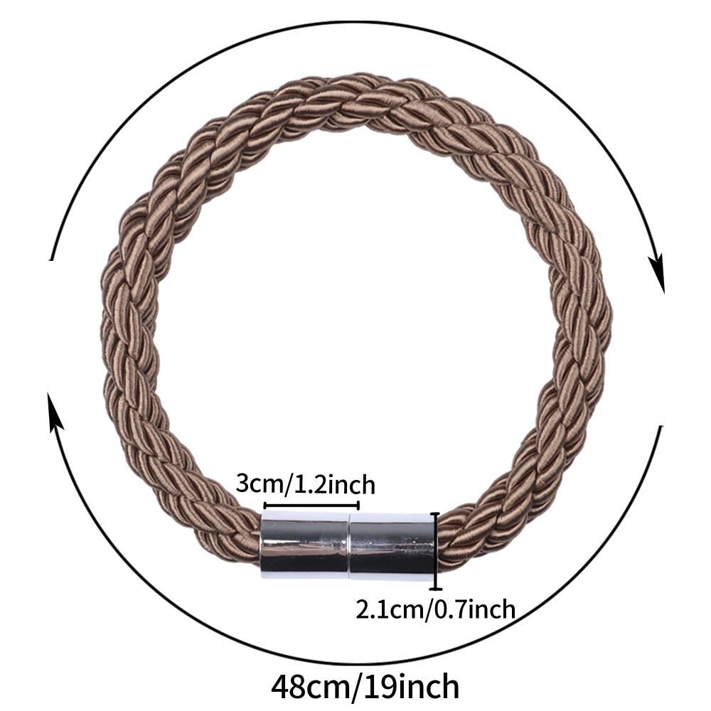 고퀄리티 두꺼운 로프형 마그네틱 커튼백 타이