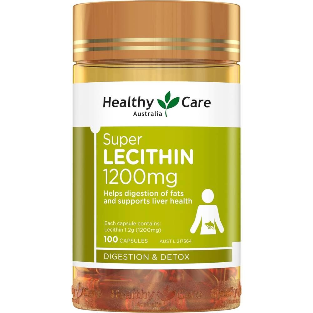 헬씨케어 레시틴 1200mg 인지질 100정 - 상품 이미지