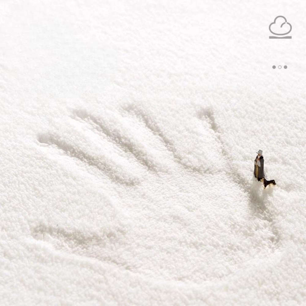 잔디밭 고양이 러그 뒹굴거리는 일러스트 다양한포즈 긴 직사각 대형 귀여운 2컬러 - 상세 이미지 3