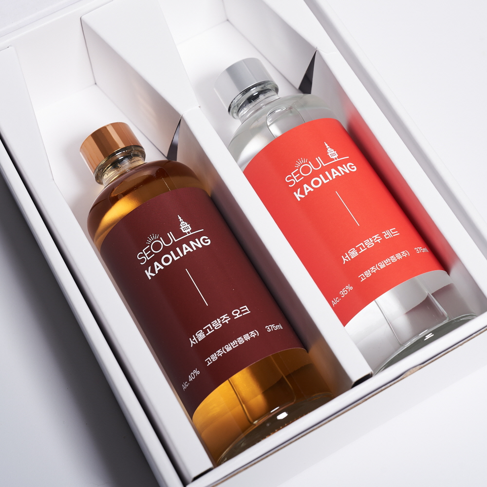 마깨주 서울고량주 2종 선물세트 (레드+오크) - 상세 이미지 4