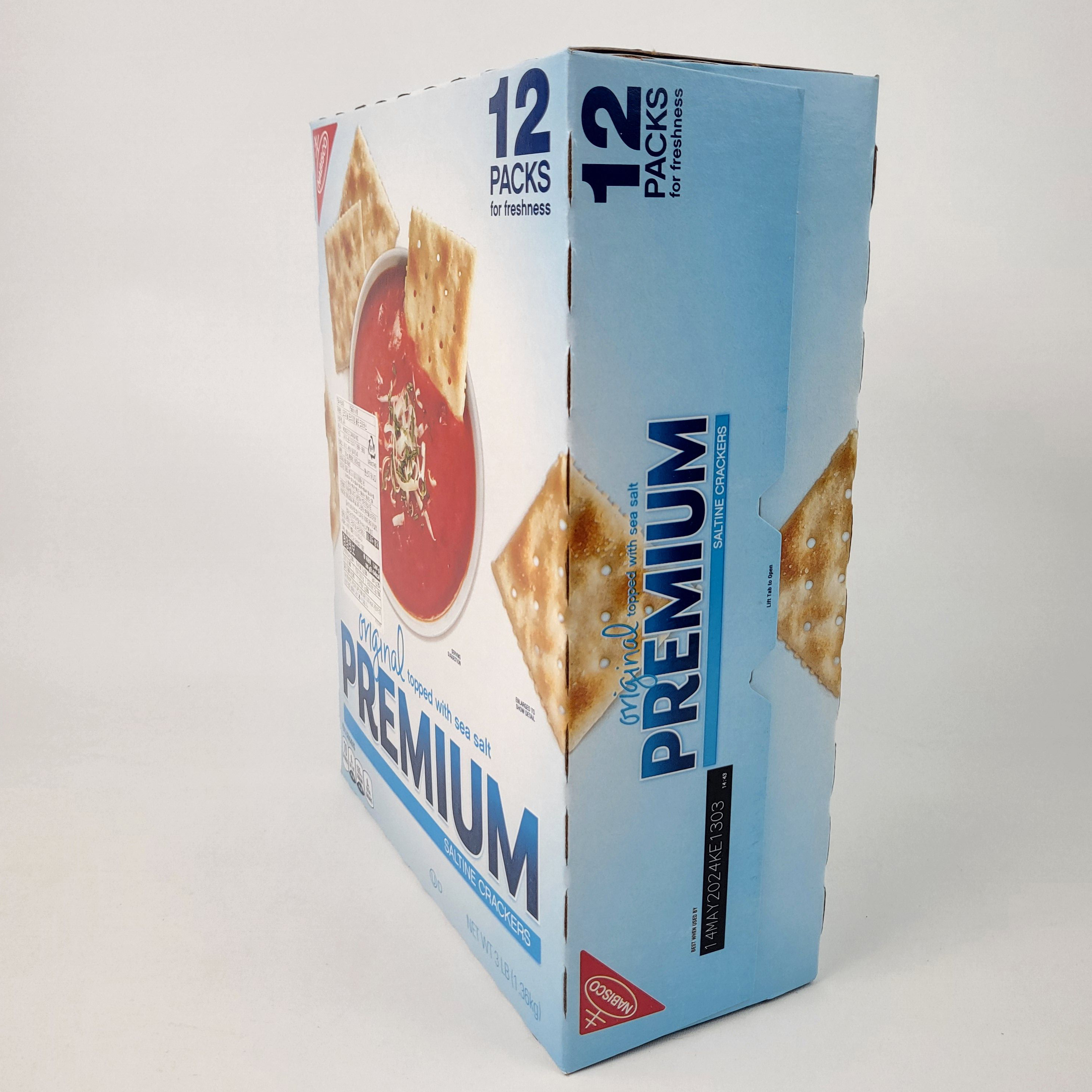 NABISCO 오리지널 프리미엄 솔틴 크래커 1.36KG 코스트코 파티용 카나페 크래커 - 상세 이미지 5