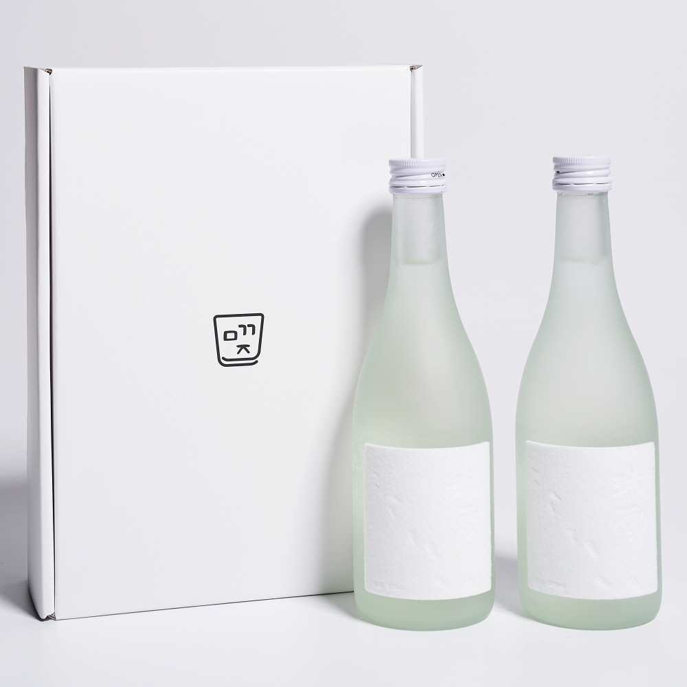 술샘 서설 13도 청주 마깨주 선물세트 (375ml 2입) - 메인 이미지