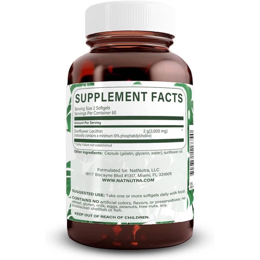 네추럴뉴트라 해바라기 레시틴 2000 mg 인지질 120정 (3팩) - 상세 이미지 2
