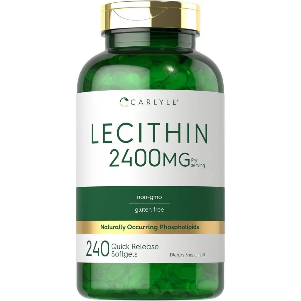 칼라일 레시틴 콩 대두2400mg 인지질 240정 - 상품 이미지