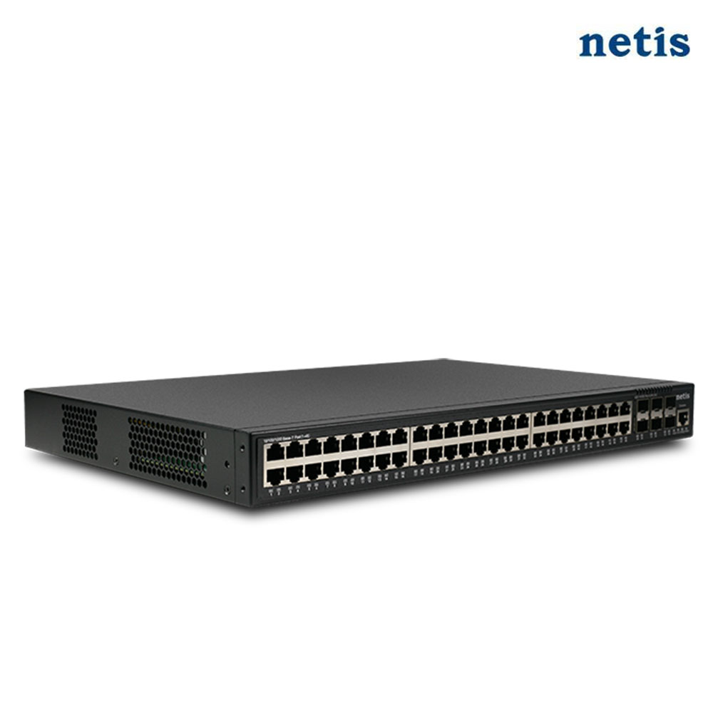 네티스 HST3354GM 48포트 엔터프라이즈 기업용 기가 스위칭허브 10G SFP 3년 A/S CL - 상세 이미지 2