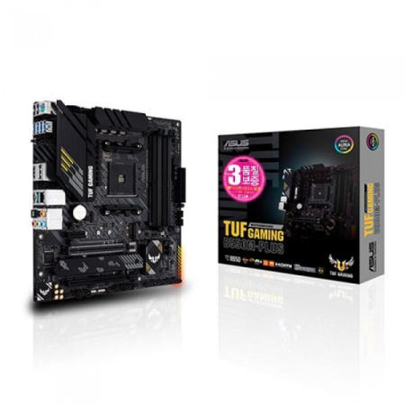 ASUS TUF Gaming B550M-PLUS STCOM (AMD 소켓 AM4 메인보드) DDR4
