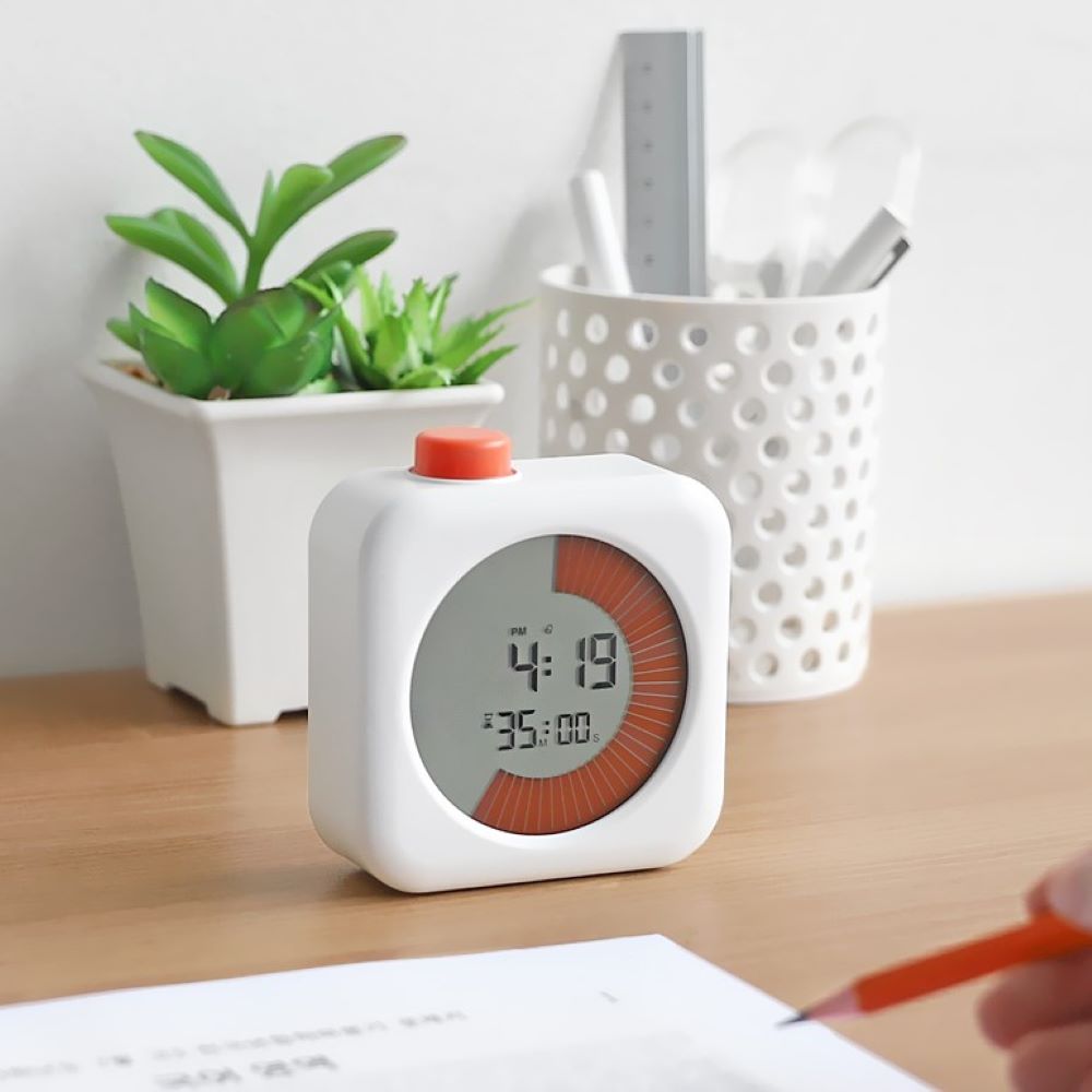 전자시계 시간맞추기 타이머 탁상 디지털 알람