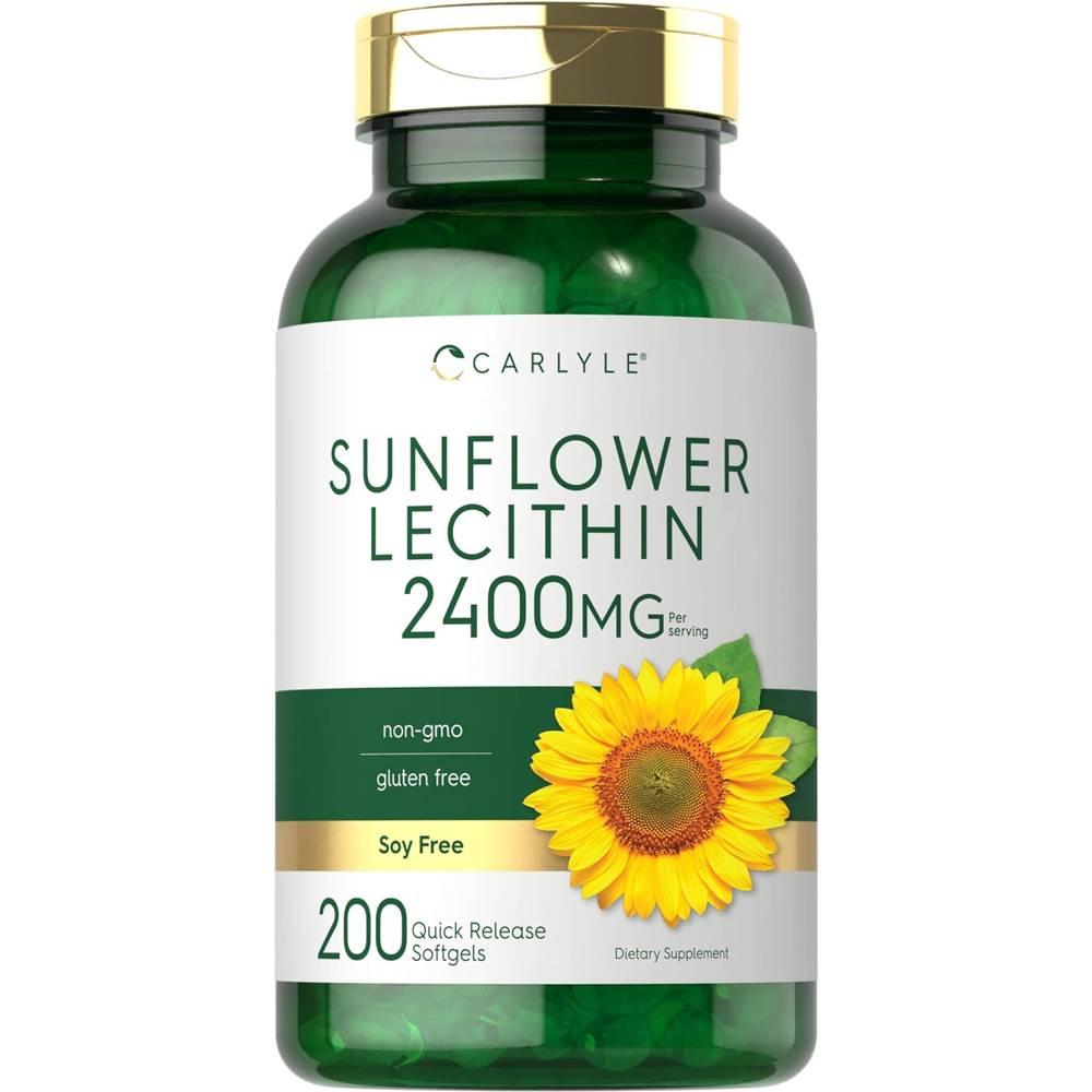 칼라일 해바라기 레시틴 2400mg 인지질 200정 - 상품 이미지