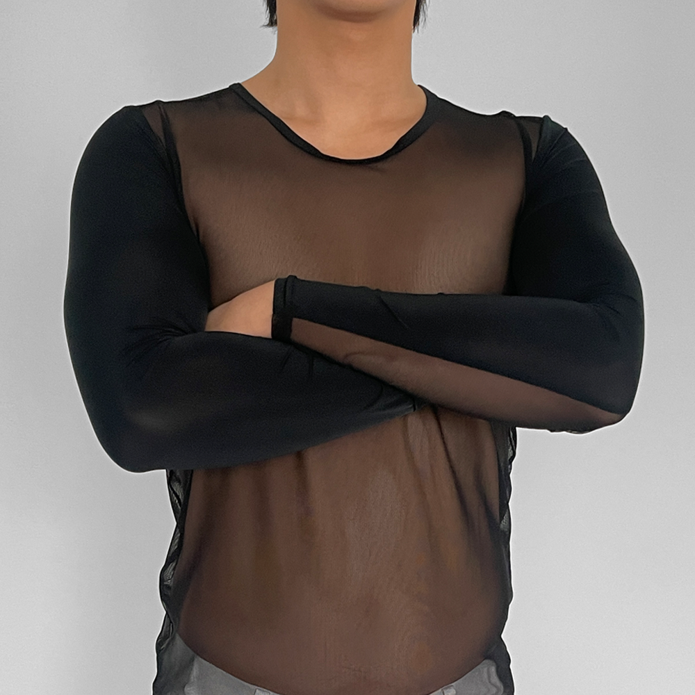 스타니 남성 골프 라운드 전체망사 이너웨어 냉감 아이스 쿨 티셔츠 메쉬 여름 자외선차단