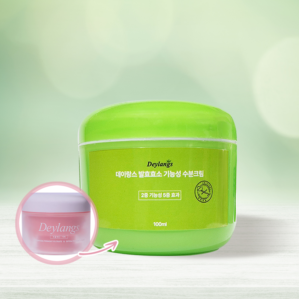 데이랑스 발효효소 물광 수분크림 100ml - 상품 이미지