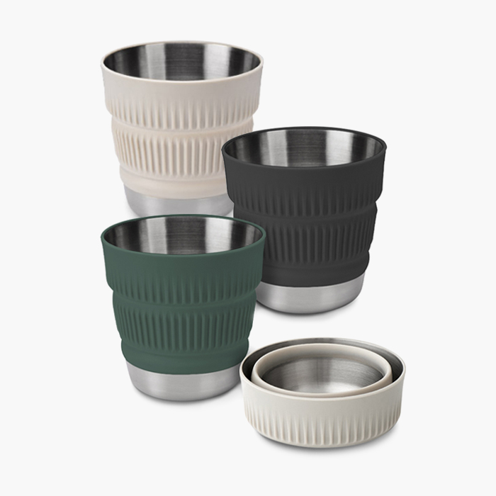 씨투써밋 디투어 접이식 머그 백패킹 경량 스테인레스 컵