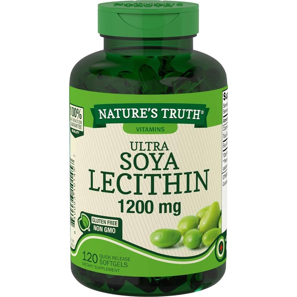 네이처트루스 SOYA 레시틴 1200 mg 인지질 120정 - 상품 이미지