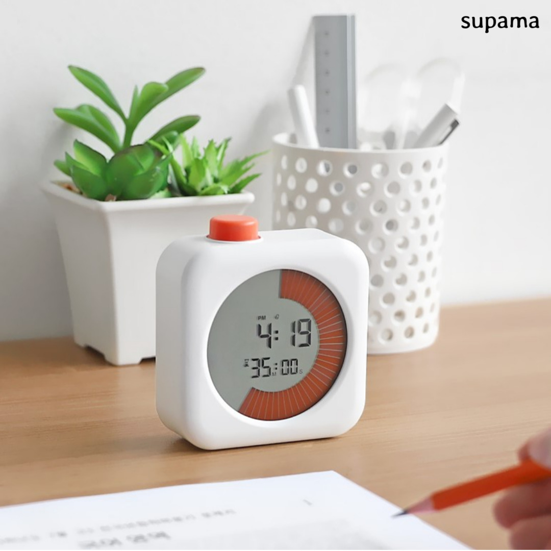 전자시계 시간맞추기 타이머 탁상 디지털 알람