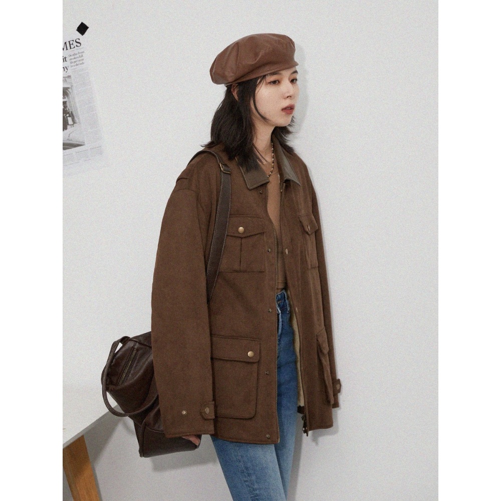 닥터슬럼프 남하늘 박신혜 자켓 옷 브라운 카라 8회 패션 이미지 3